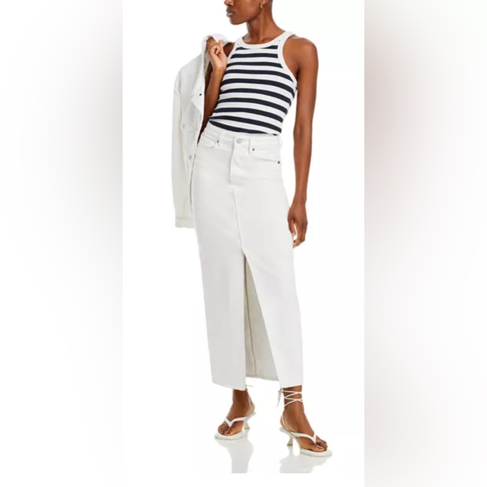 BLANKNYC Max Skirt White